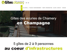 Tablet Screenshot of gitechamery.fr